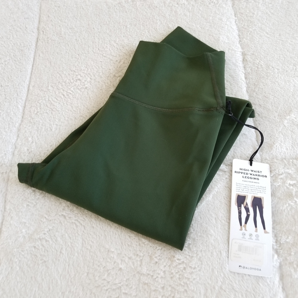 Along Yoga High Waist Ripped Warrior Legging